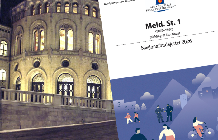 SMB Norge forventer at Stortinget velger vekst når de behandler statsbudsjettet.