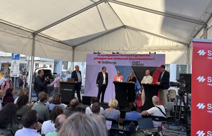 Det var godt oppmøte på SMB Norges debatter i SMB-teltet under årets Arendalsuka.