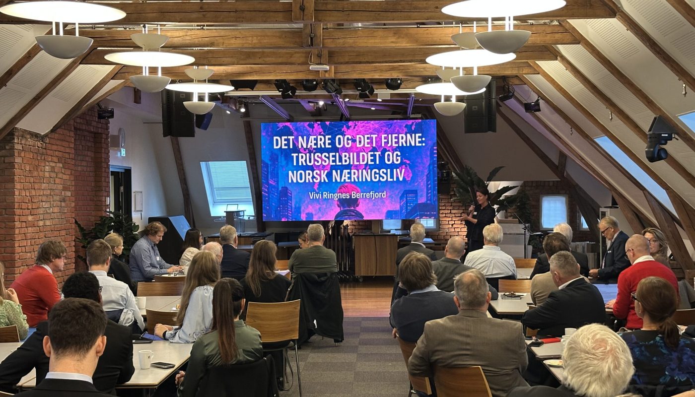 Sikkerhetskonferansen 2025 På Stortinget fikk deltakerne høre flere spennende foredrag på årets Sikkerhetskonferanse.