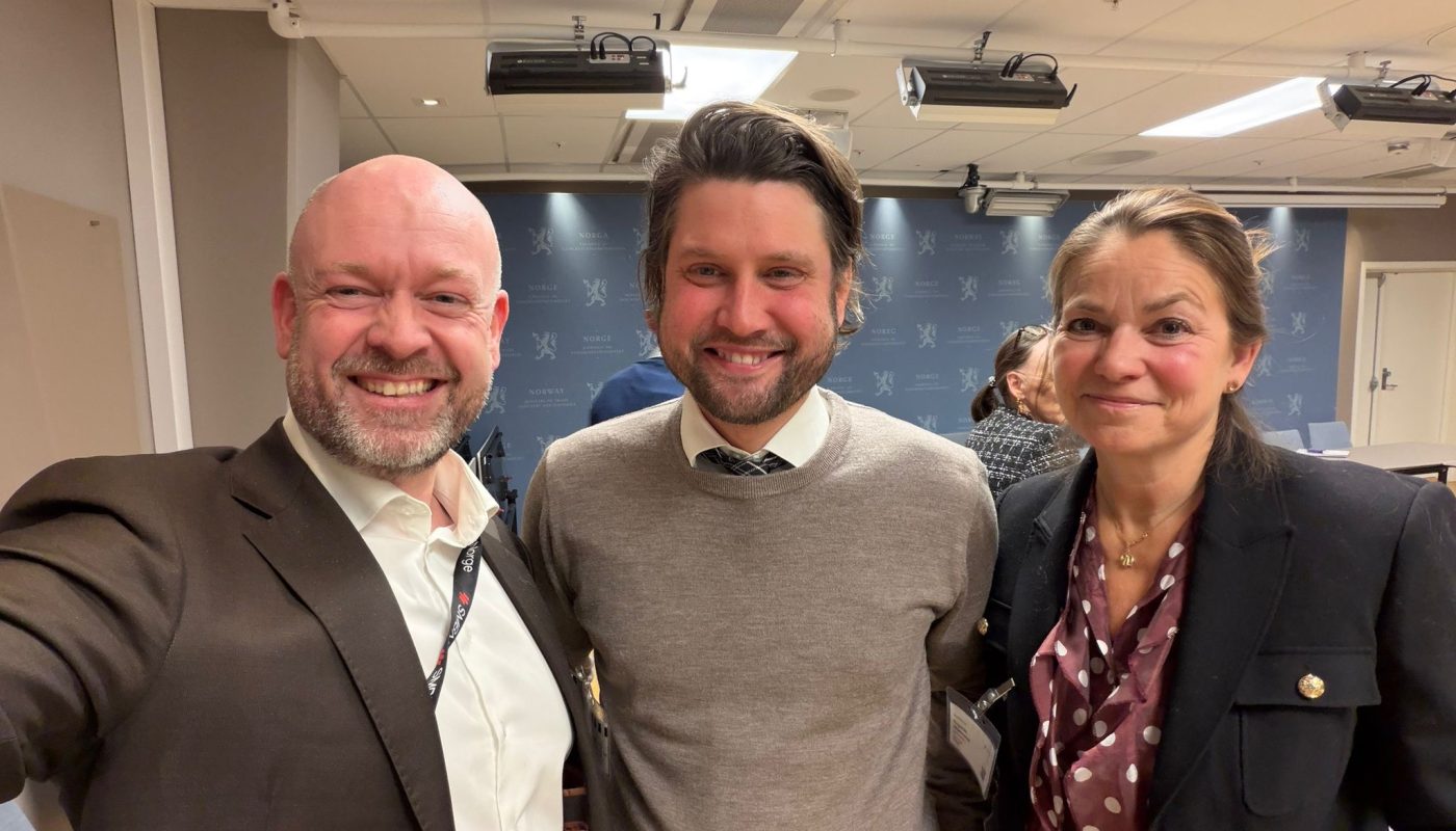 SMB Norge var representert ved administrerende direktør Jørun Rytman og Forbundsstyrets 2. nestleder Ragnhild Skjævestad i møtet med statssekretær Vegard Grøslie Wennesland og Næringsdepartementet.