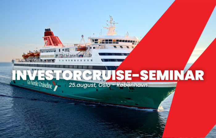 Investorcruise august 2025