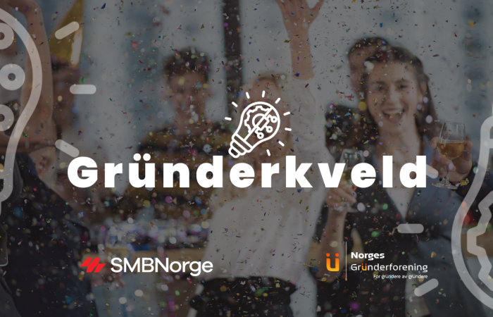 Gründerkveld grafikk - SMB Norge