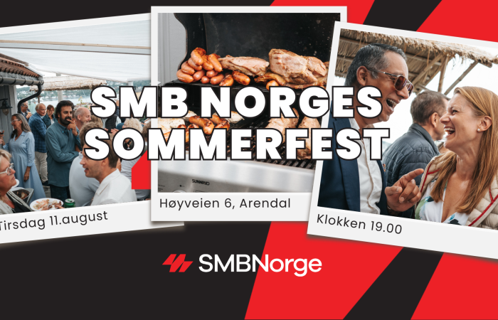 Sommerfest Arendalsuka grafikk - 2026 - SMB Norge