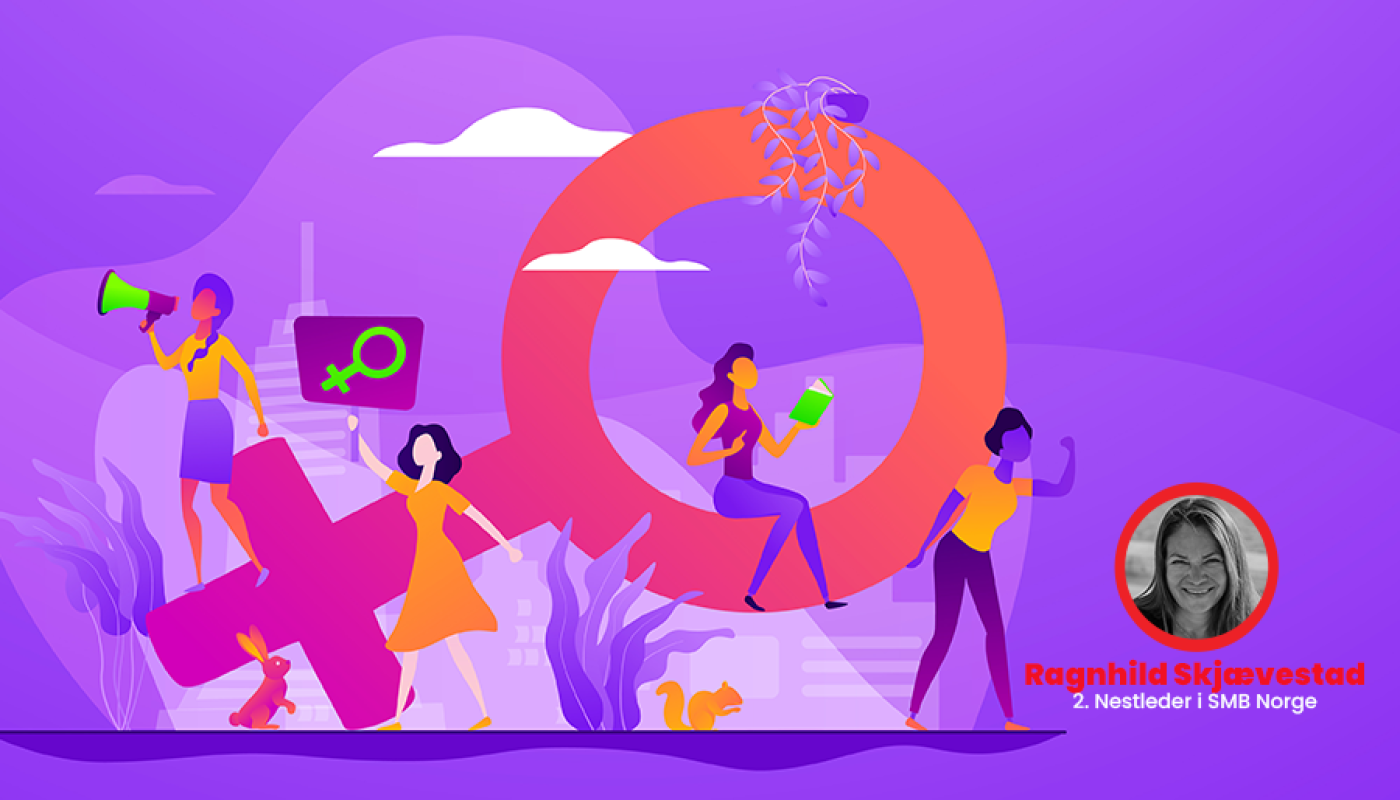SMB Norge heier på kvinnene som har tatt steget ut i egen bedrift. Foto: AdobeStock.